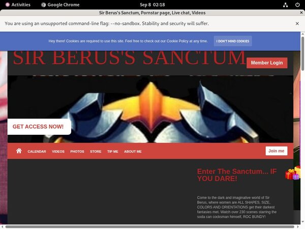 Sir Berus's Sanctum ??