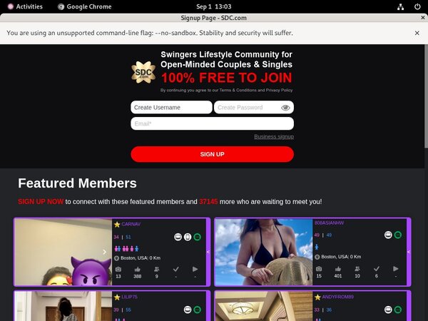 Swingers Date Club Cash