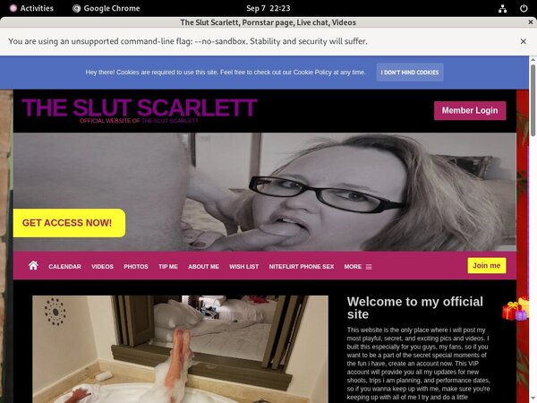 The Slut Scarlett Descuento