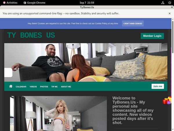 TyBones New Account