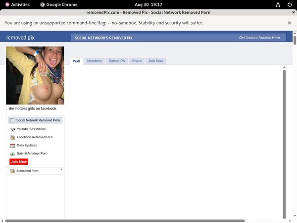 Removed Pix Discount Id