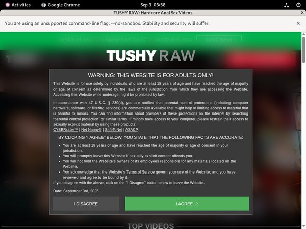 Tushy Raw Deal Offer