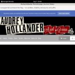 How To Get Free Theaudreyhollander.com